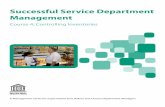 Successful Service Department ManagementTh ese free, downloadable IDDBA Job Guides cover topics like Understanding Profi t, Reducing Shrink, the G.R.E.A.T. salesmanship model, etc.