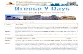 Athens | Delphi | Mykonos | · PDF file 2020. 3. 4. · ใบอนุญาตเลขที่11/07676 Athens | Delphi | Mykonos | Santorini ก าหนดการเดินทาง: