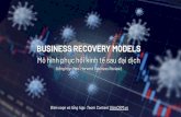 BUSINESS RECOVERY MODELS · 2020. 4. 16. · Trong mô hình phục hồi chữ U, ... Tăng quỹ dự trữ tiền mặt ... Công cụ tăng năng lực quản trị 4 công cụ