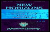 VOL .7, NO .1, January 2013 ISSN 1992–4399 · 2020. 3. 9. · VOL .7, NO .1, January 2013 ISSN 1992–4399 NEW HORIZONS Research Journal Faculty of Social Sciences