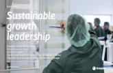 Sustainable growth leadership...2025 target emissions among suppliers during 2021 50% of company cars are electric 2025 target 10% Reduction in air travels compared to 18/19 levels