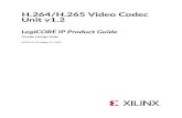 china.origin.xilinx.com · 2019. 12. 11. · H.264/H.265 Video Codec Unit v1.2 2 PG252 December 10, 2019  Table of Contents IP Facts Chapter1:Overview Introduction