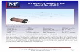 M2 Antenna Systems, Inc. Model No: 40M3C MANUALS/40MANTS...EYE BOLT, 3/8 X 6 AND LOCK NUT STEP 13: Assemble the ELEMENT MOUNT assemblies for the reflector and front director element.