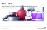 Asia Pacific Perfume & Deodorants Market Forecast 2026