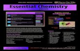 ONLINE REFERENCE RESOURCES (ccontiued rovicts)dd dWith original videos and clear narrative, the accessible Essential Chemistry Online expands the coverage of fundamental aspects of