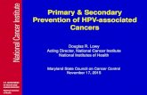 Primary & Secondary Prevention of HPV-associated Cancers Library Doc...Tetanus toxoid, reduced diptheria toxoid, and acellular pertussis (Tdap) ≥1 Meningococcal conjugate (MenACWY)