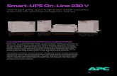Smart-UPS On-Line 230 V - CONETEC On...SRT192RMBP2: APC Smart-UPS SRT 192 V, 8 kVA, and 10 kVA RM Battery Pack SRT002: APC Smart-UPS SRT 15 ft. Extension Cable for 192 VDC External