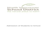 Admission of Students to School - SD44 · 2020. 12. 3. · Lottery and Waitlist – English Program ..... 22 Lottery and Waitlist – French Immersion Programs ... treated equally,