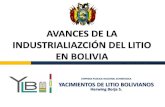 EMPRESA PUBLICA NACIONAL ESTRATEGICA YACIMIENTOS …...co-precipitaciÓn: nmc. empresa publica nacional estrategica . yacimientos de litio bolivianos . planta piloto de materiales