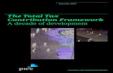 The Total Tax Contribution Framework A decade of development · 2016. 2. 24. · The Total Tax Contribution Framework ... Total Tax Rate calculation ... consider the final incidence