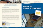 CONTACTS - Master of Science in Economicsmse.ec.unipi.it/.../uploads/2018/11/Mse_brochure-nov2018_291118p… · Via Cosimo Ridolfi, 10 - 56126 Pisa Italia + 39 050 2216272 mse@ec.unipi.it