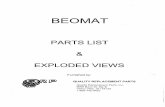 Beomat - Quality Replacement Parts · 2007. 7. 21. · relay socket transformer switch ind.r ught assy ind. light bulb interruptor over load breaker ... 315 2288-10 2290-8-9 2.291&9
