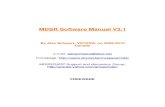 MDSR Software Manual V3 - QSL.net · 2015. 9. 25. · MDSR V3.1J -- MDSR-SA 3.0 – OmniRig Introduction This software was written by Alex Schwarz (VE7DXW) to produce a very clean