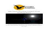 High Capacity Short Range Transport Aircraft Final Design Report · 2020. 8. 31. · Environmental Controls ... (RFP) to design a high capacity short range transport aircraft and