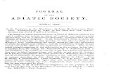 Journal of the Asiatic Society of Bengal - PAHAR and Articles/Himalaya... · 2020. 10. 27. · JOURNAL OF THE 1 ASIATIC SOCIETY. APRIL, 1849. _I___-- On the Smw-line in the IIimdlaya;