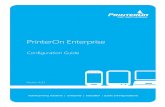 PrinterOn Enterprise new site/documentation... · 2 days ago · Configuring proxy settings for the Central Print Services ..... 143 Configuring printer synchronization settings ...