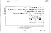 Quantitative Inference Applied to a Mechanical Design Compiler · 2011. 5. 15. · A Theory of Quantitative Inference for Artifact Sets, Applied to a Mechanical Design Compiler by