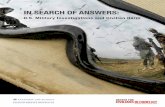 IN SEARCH OF ANSWERS - Center for Civilians in Conflict...in conflict to develop and implement solutions to prevent, mitigate, and respond to civilian harm. Our vision is a world where