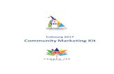 Community Marketing Kit - Cobourg · 2017. 1. 13. · Using the Cobourg 2017 Logo 1 Using the Cobourg 2017 Logo As we prepare to celebrate anada’s 150th anniversary of confederation
