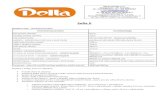 Sofia II - DELTA · 2014. 2. 28. · Sofia II Specifikace chaty Sofia II (základní provedení - obsaženo v ceně výrobku): Technické parametry rozměry/údaje - stěna 28 mm