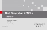 Sensing Technology - Next Generation VCSELsSource: VCSELs –Market and Technology Trends 2019, Yole Developpement, May 2019 10 3D摄像头在智能手机上的渗透率 2020.9 预测
