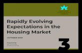 Rapidly Evolving Expectations in the Housing Market - October 2020 · 2020. 10. 26. · Mortgage Professionals Canada October 2020 “Report 3 - Rapidly Evolving Expectations in the