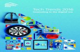 Tech Trends 2016 - Deloitte US · 2020. 5. 18. · the other is the push to drive discovery and experimentation around new features, tools, and technologies. ... Innovating in the
