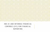 IND-AS AND INTERNAL FINANCIAL CONTROLS (IFC) FOR … · 2019. 12. 13. · OPERATING SEGMENTS - IDENTIFICATION OF SEGMENTS SHARP & TANNAN ASSOCIATES 11 AS - 17 Ind-AS - 108 Implication