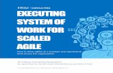 Executing System of Work for Scaled Agile...across activities like backlog refinement, finding solutions and prioritization and manage product risks and E2E releases. Create distributed