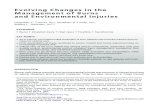 Evolving Changes in the Management of Burns and ...Critical care of the burn patient has several unique components, particularly pain and anxiety control, environmental control, inhalation