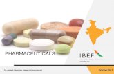PHARMACEUTICALS - IBEF · 2017. 10. 27. · 3 Pharmaceuticals For updated information, please visit EXECUTIVE SUMMARY Source: SIndia Biz, PWC, Department of Industrial Policy and