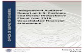 OIG-17-36 - Independent Auditors' Report on U.S. Customs and … · 2017. 2. 14. · U.S. Customs and Border Protection’s . Fiscal Year 2016 Consolidated Financial Statements. February
