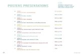 POSTERS PRESENTATIONS - CTAD Alzheimer only 2... · 2020. 11. 2. · 26 Program POSTER PRESENTATIONS LP02 Use of predictive algorithms for the selection of patients in clinical trials: