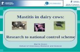 Martin Green School of Veterinary Medicine and Science · 2016. 11. 19. · negative mastitis • Confirmed that preventing DP infections does reduce mastitis after calving Bradley