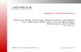Hitachi NAS Storage Replication Adapter for VMware Site ...VMware® vCenter™ Site Recovery Manager™. Intended audience This document is intended for VMware and Hitachi NAS Platform