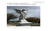 Lake Terrace Cemetery Conservation Management Plan...trated plan for the conservation management of Lake Terrace Cemetery, its re ended conservation policies and actions should be