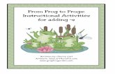From Frog to Frogs: Instructional Activities for adding s Activity Packet.pdfbanana/bananas gator/gators tiger/tigers bee/bees ghost/ghosts toad/toads bone/bones hearts/hearts tulip/tulips