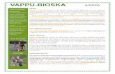 VAPPU-BIOSKA 4/2020 - Jyväskylän yliopisto...Groenhof Gerrit, Stojković E.A., Ihalainen Janne & Schmidt M., Westenhoff S. (2020) The primary structural photoresponse of phytochrome