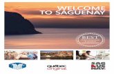 WELCOME TO SAGUENAYtourisme.saguenay.ca/files/cartes_et_brochures/magazine... · 2018. 7. 20. · glassblowing demonstration and visit his boutique where you will be captivated by