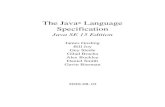 The Java® Language Specificationiris/se/15/latestSpec/java... · 2020. 8. 10. · The Java® Language Specification 8.4.3.6 synchronized Methods 266 8.4.4 Generic Methods 267 8.4.5