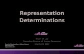 Click to edit Master title style Representation Determinations - Union Representation...CLICK TO EDIT MASTER TITLE STYLE . Click to edit Master text styles . 3/24/2017 7 . Click to
