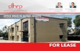 OFFICE SPACE IN ALAMO HEIGHTS...John Cannon, CCIM 210.386.6410 cannon@dhrp.us Michael D. Hoover, CSM 210.218.9095 hoover@dhrp.us FOR LEASE OFFICE SPACE IN ALAMO HEIGHTS 7718 Broadway
