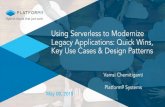 Using Serverless to Modernize Legacy Applications: Quick ...€¦ · Cloud Native Applications &theHybrid Cloud.. Introduction to Serverless & Fission 7. Serverless: A New Way To