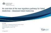 Presentation: An overview of the new regulatory pathway for ......An overview of the new regulatory pathway for listed medicines – Assessed listed medicines Ali Alaraji Director