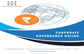 CORPORATE GOVERNANCE RATING - Infomerics · CGR should not be construed as implying any direct correlation with the rating of debt instruments of the organisation. While compliance