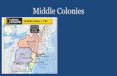 Middle Colonies - APUSH€¦ · The Middle Colonies, c. 1700 u GEOGRAPHIC Area claimed by New York and New Hampshire Lake Ontario N.H. MASS. Lake Erie w Albany, 1624. E PENN. Trenton,