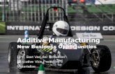 Additive Manufacturing · 2016. 8. 12. · 1 Additive Manufacturing New Business Opportunities Dr Ir. Bart Van der Schueren Executive Vice President Materialise