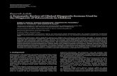 ASystematicReviewofClinicalDiagnosticSystemsUsedin … · 2019. 7. 31. · in some resource-limited settings. Also, signiﬁcant interob-server variation exists when interpreting