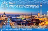 EMEA USERS CONFERENCE • BERLIN, GERMANYcdn.osisoft.com/osi/presentations/2016-users-conference... · 2016. 10. 4. · Flowserve Background • Leading manufacturer and aftermarket