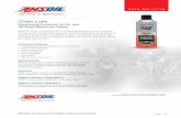 Chain Lube - Roadmachine.fi · 2017. 2. 11. · Chain Lube Outstanding Protection for On- and Off-Road Motorcycle Chains AMSOIL Chain Lube (ACLSC) is a dedicated aerosol chain lubricant